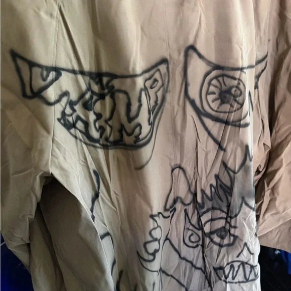 London Fog Tan Artistic Trench Coat 2X - Picture 3 of 11